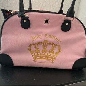 Pink Juicy pet carrier